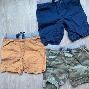 3 pairs of boys shorts, size 4T